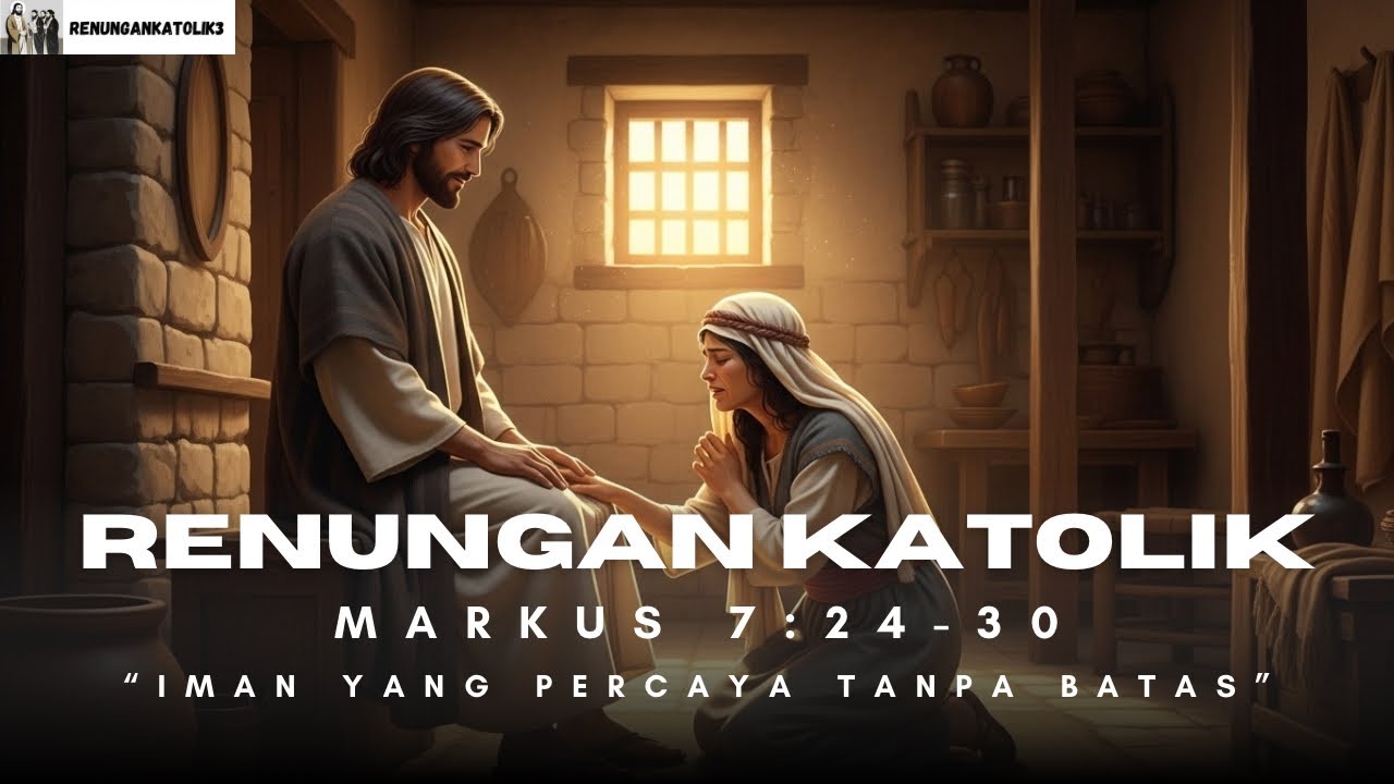 Renungan Katolik 12 Februari 2026 - Iman Yang Percaya Tanpa Batas