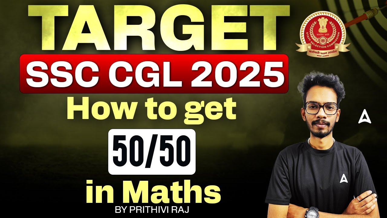 SSC CGL 2025 Tamil | How to Score 50 in Maths SSC CGL | SSC CGL Maths Strategy