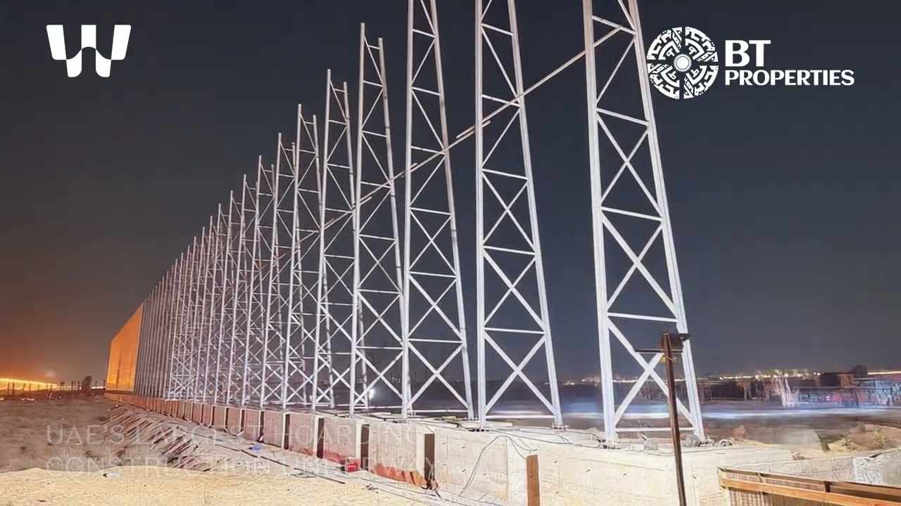 Something Massive Is Coming | UAE’s Largest Hoarding at WAADA | BT Properties 