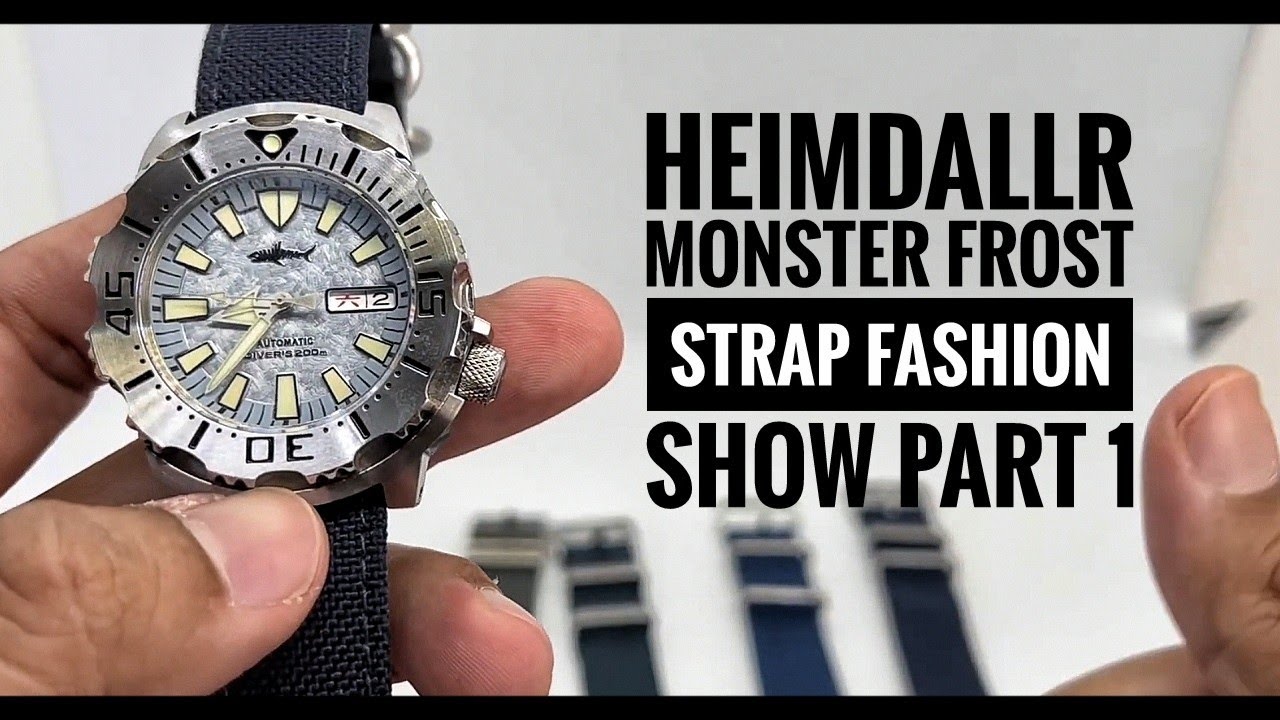 1 Watch, 5 New Looks: Heimdallr Monster V2 Frost strap fashion show Part 1