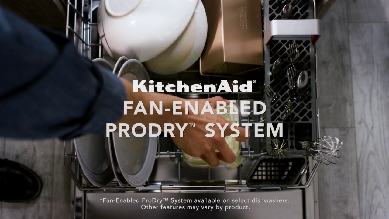 Dishwashers: Fan-Enabled ProDry&trade; System | KitchenAid
