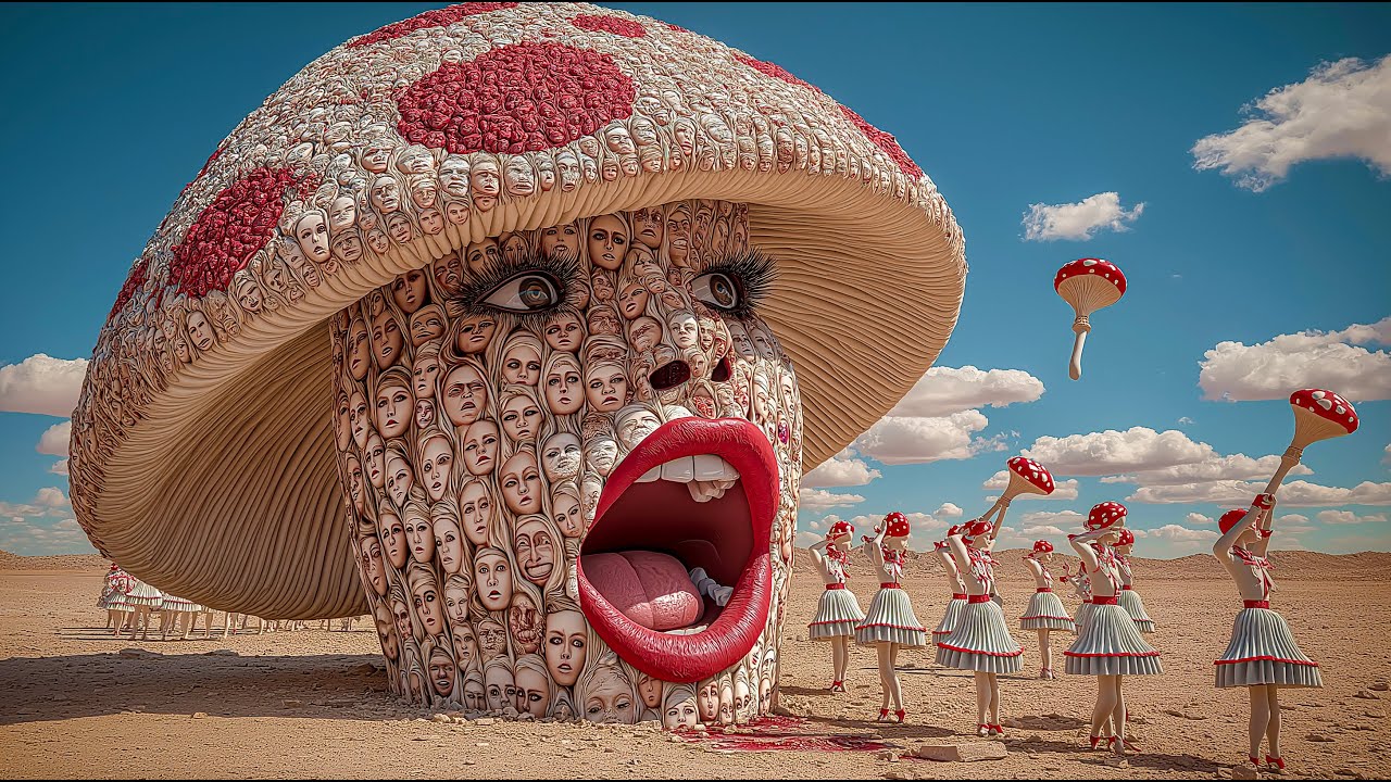 Magical Mushroom  | Surreal AI Music Video