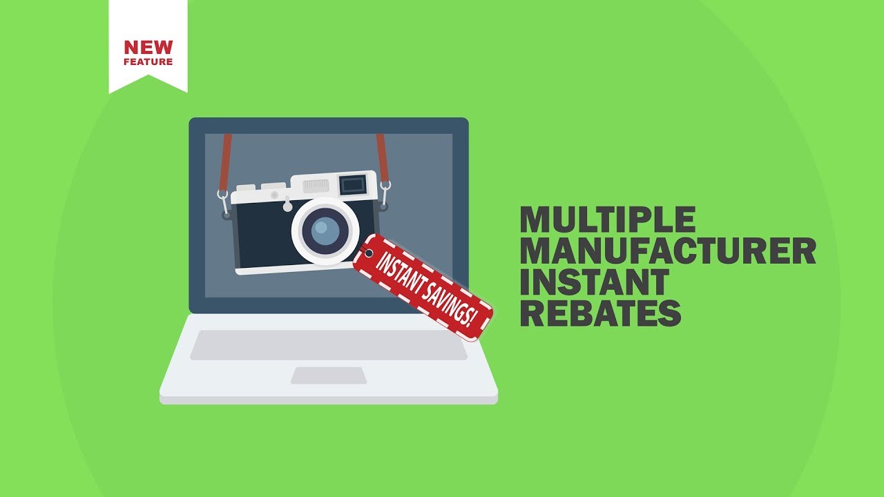 Multiple Manufacturer Instant Rebates