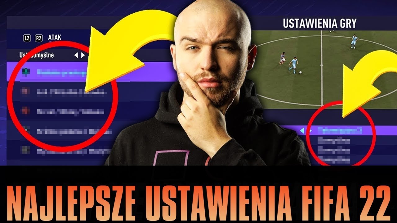 FIFA 22 - NAJLEPSZE USTAWIENIA STEROWANIA i KAMERY!