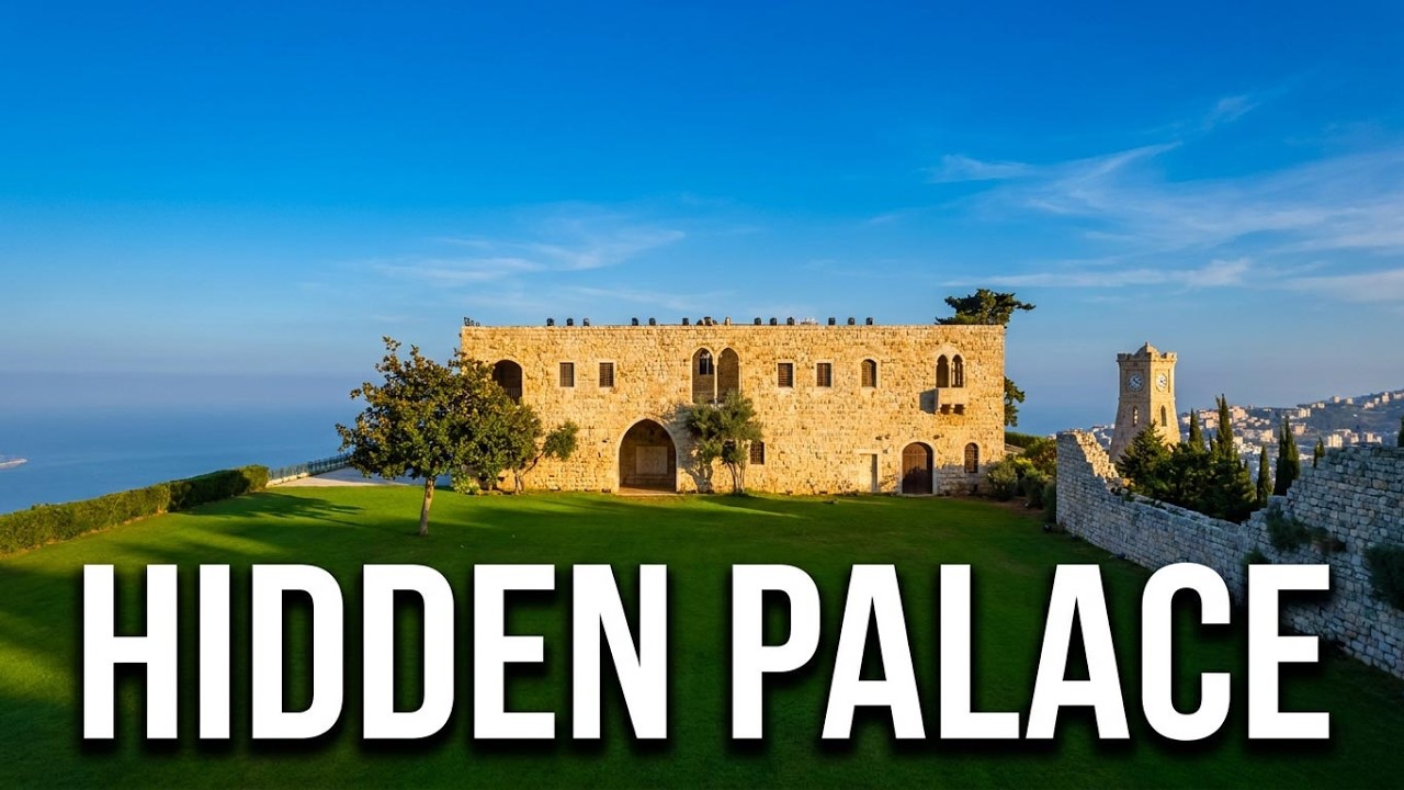 Charming Ghazir town in Keserwan Lebanon - Discover the Palais du Mzar and the Château Musar