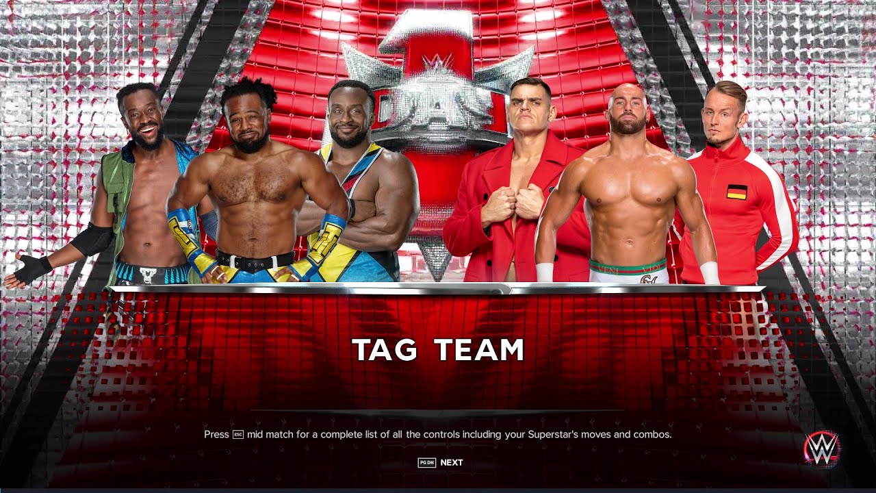 The New Day vs The Imperium / WWE 2K23