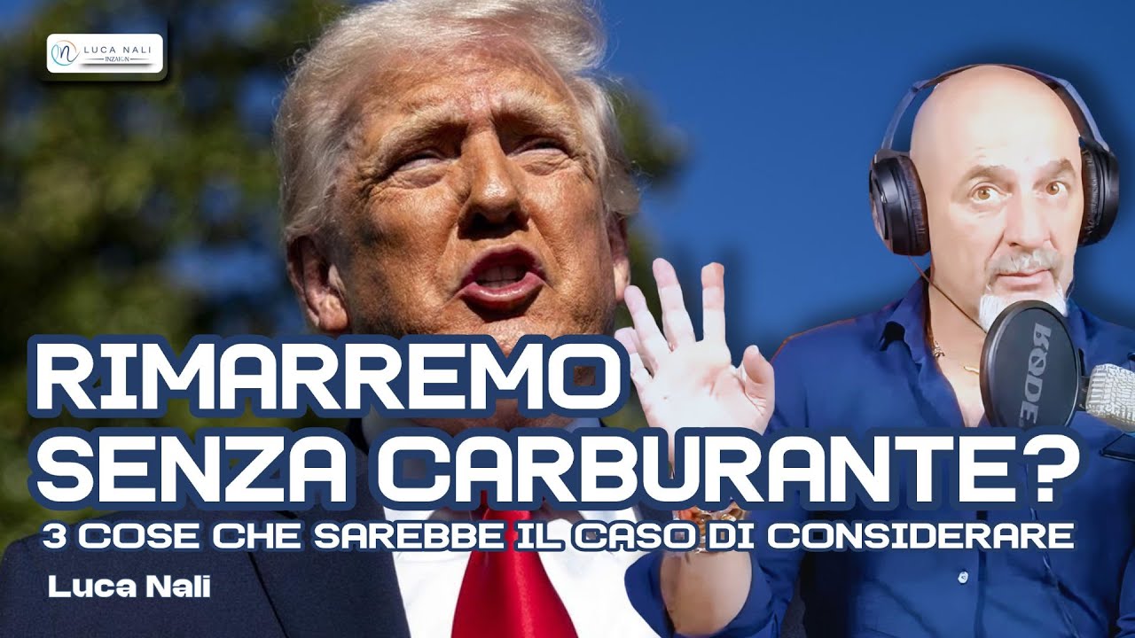 Rimarremo senza carburante? 3 cose he sarebbe il caso di considerare - Luca Nali