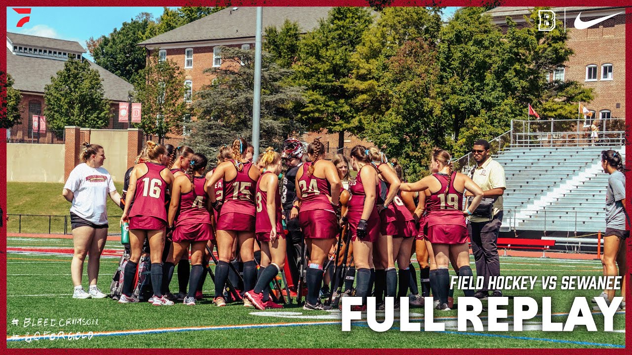 Bridgewater College Field Hockey vs Sewanee Replay