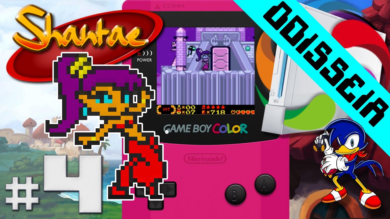 SHANTAE - GAME BOY COLOR : Detonado e Gameplay | Direto do NINTENDO WII | #4 CHEGAMOS EM OASIS TOWN