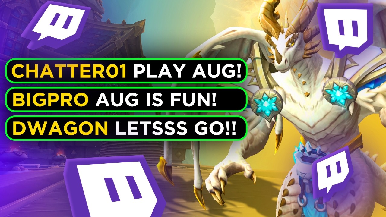 MY TWITCH CHAT MADE ME PLAY AUG EVOKER!