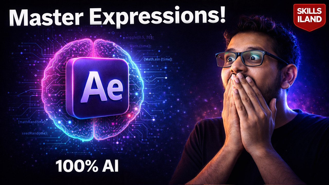 Stop Struggling with Expressions! Master After Effects Animation using AI