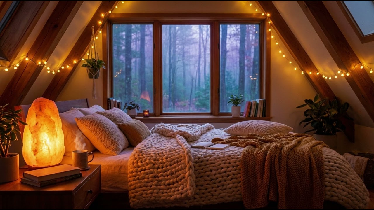 afe in the Amber Glow 🧡 528Hz Love Frequency for Deep Sleep & Nervous System Recovery