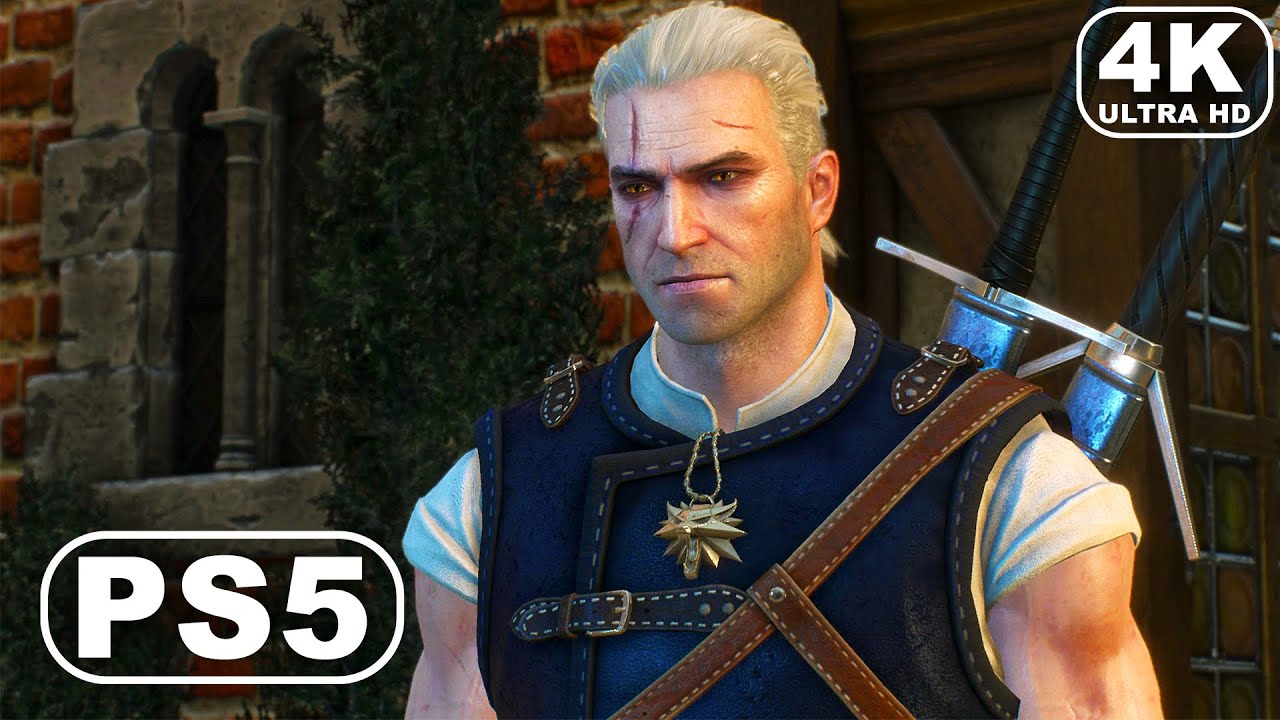 The Witcher 3 Wild Hunt PS5 - Geralt brings the John Natalis Card to Zoltan (4K ULTRA HD PS5)