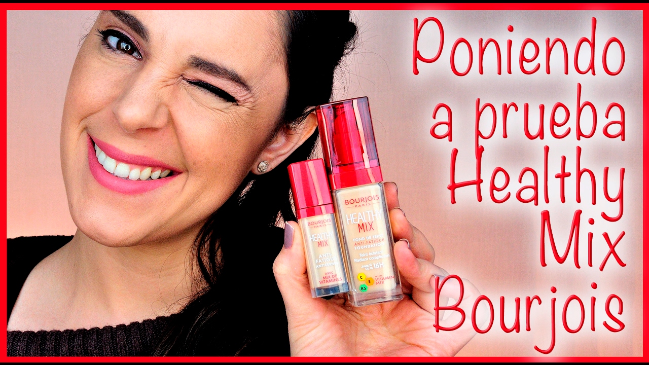 Poniendo a prueba nueva Healthy Mix base y corrector de Bourjois | Silvia Quiros Makeup