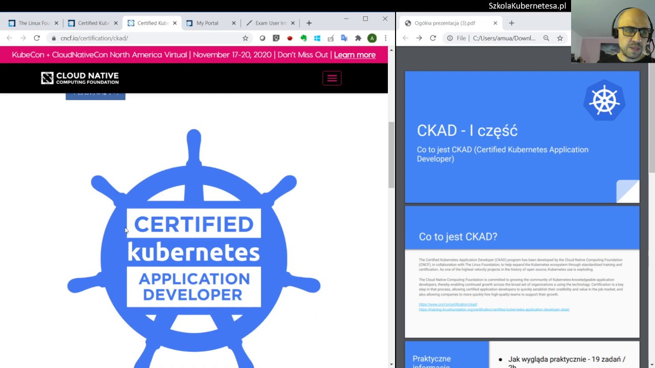 Certified Kubernetes Application Developer (CKAD) - Jak zdać ten egzamin - część I (co to jest CKAD)