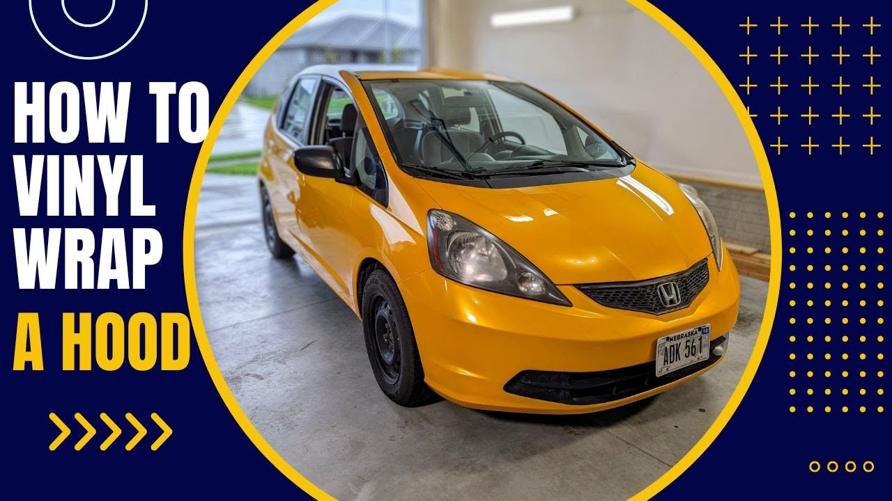 How To Vinyl Wrap A Hood - Full Tutorial