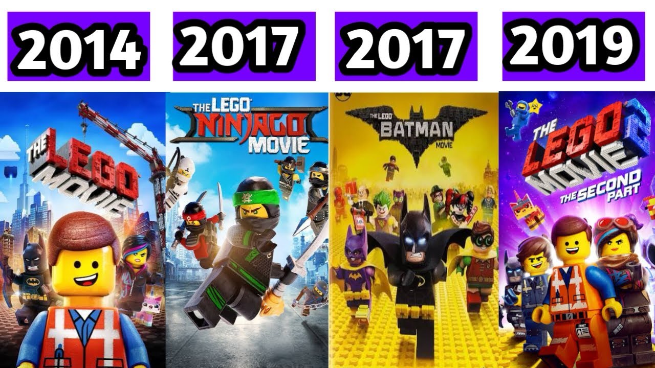 All The LEGO Movies (2014–2019)
