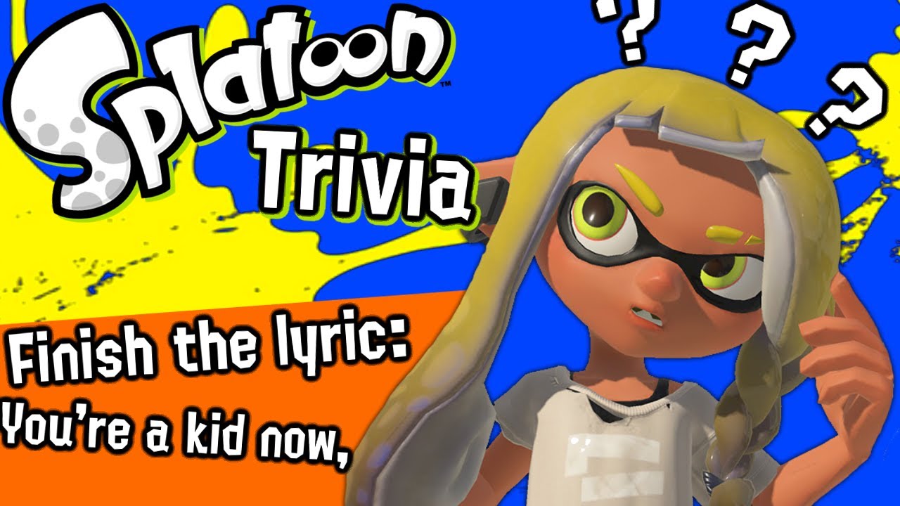 Насколько много участники Splatoon на самом деле знают о Splatoon? При участии @Zorconic и @Splas...