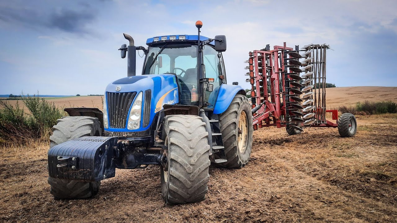 ☆Vlog#24☆6 Metrów Talerzówka?!☆Jak New Holland TG285 Daje Rade?☆
