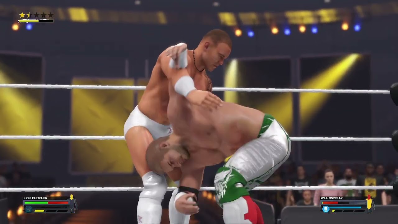wwe 2k24 will ospreay vs kyle fletcher