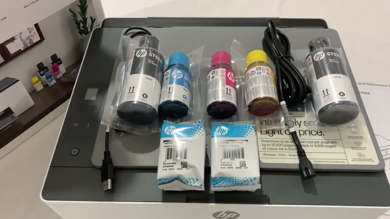 HP Smart Tank 580 Printer #unboxing #setuptour #hp #hpprinter #hpsupport #smarttank #consideritdone