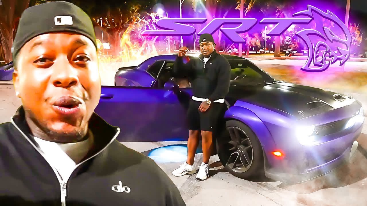 I LET TAY CAPONE DRIVE MY HELLCAT...