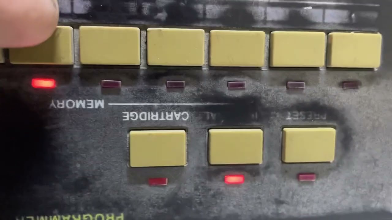 Reparación casio cz101
