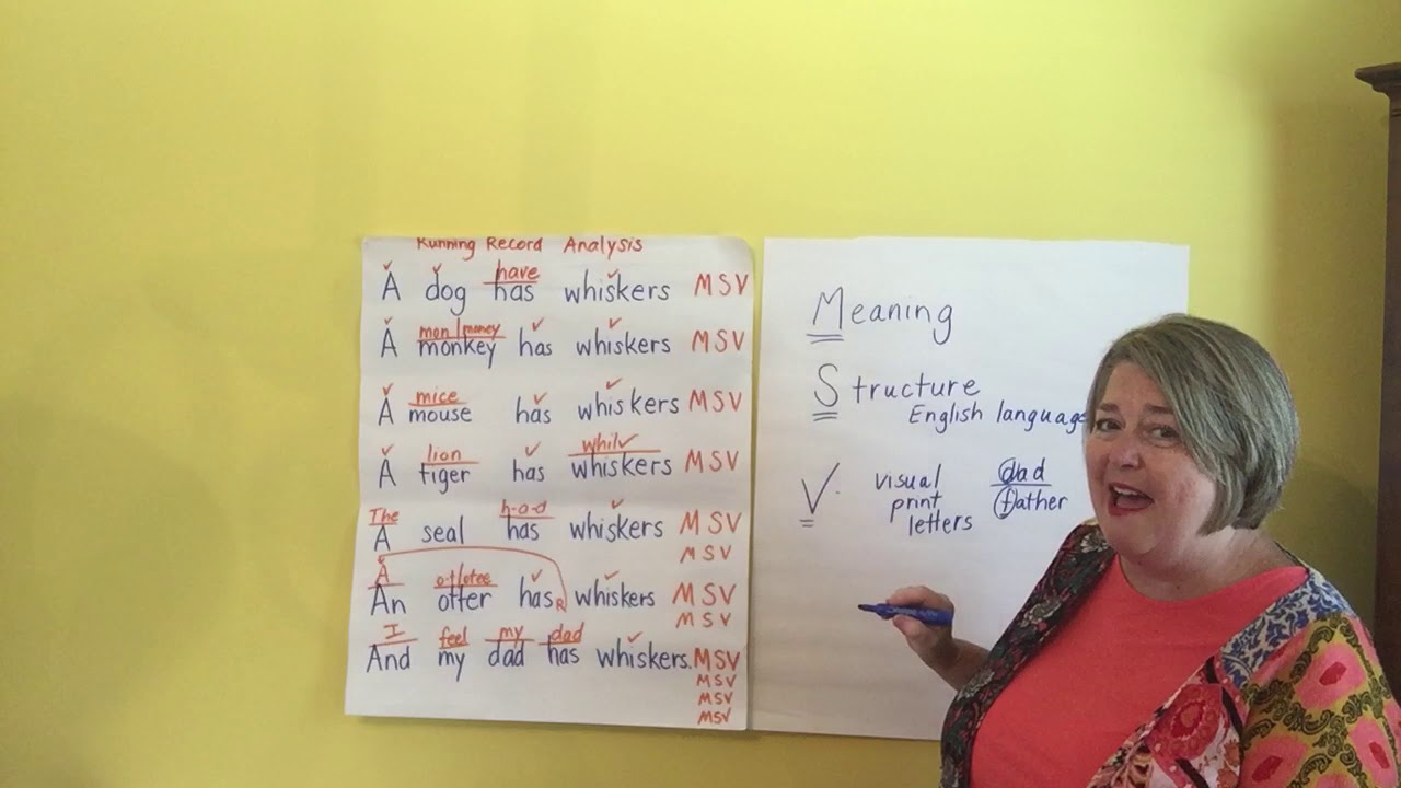 Analyzing Running Records