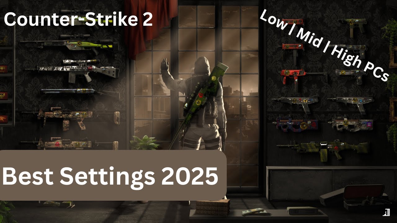 CS2 Best Settings for MAX FPS (2025) | Low-End, Mid & High-End PCs