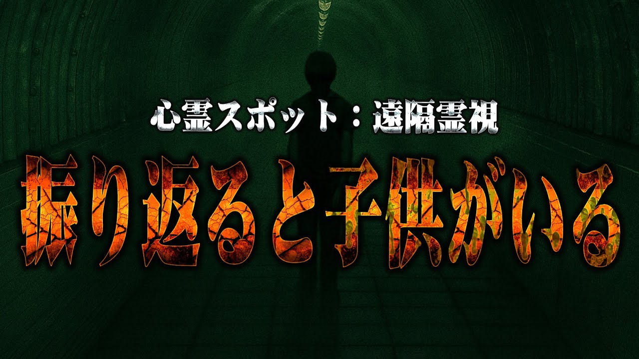 【心霊】絶対に行ってはいけない？霊の通り道と呼ばれる場所の真相　神奈川県の心霊スポット 大原隧道を遠隔霊視したら…