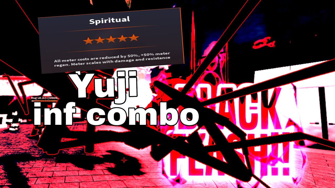 [AUT] Spiritual The Vessel Yuji Inf combo