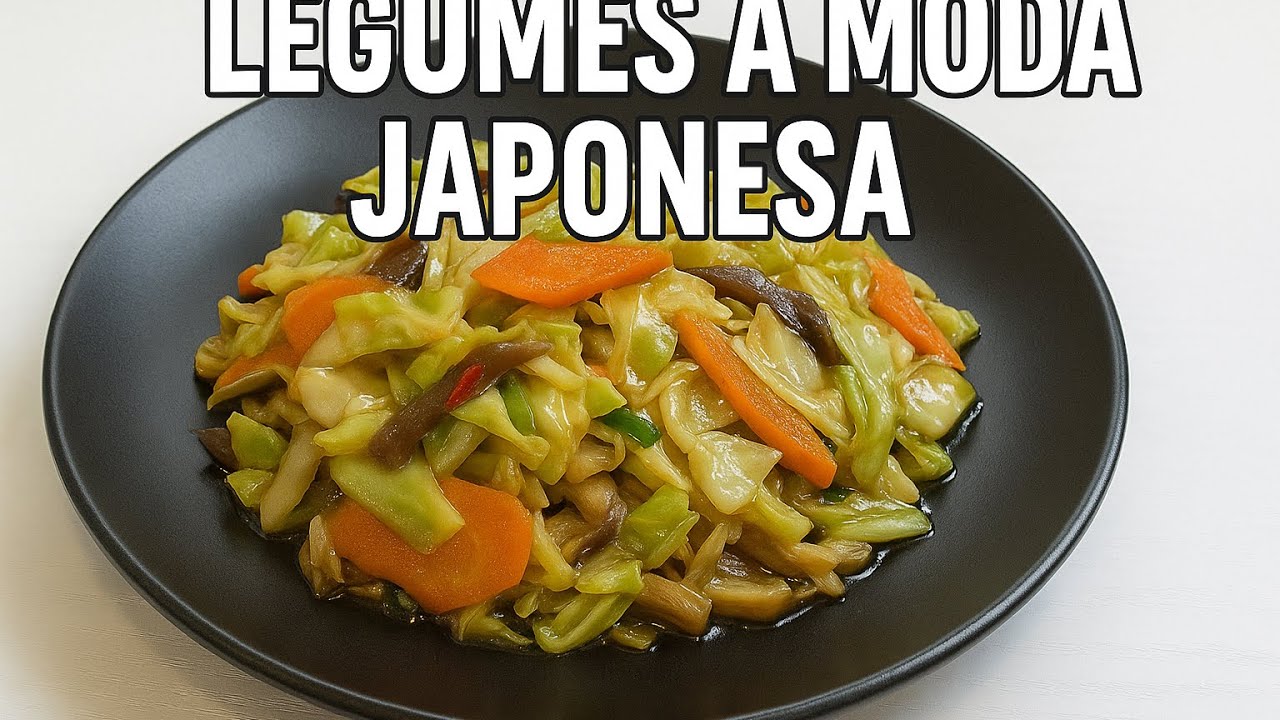 Legumes à moda japonesa
