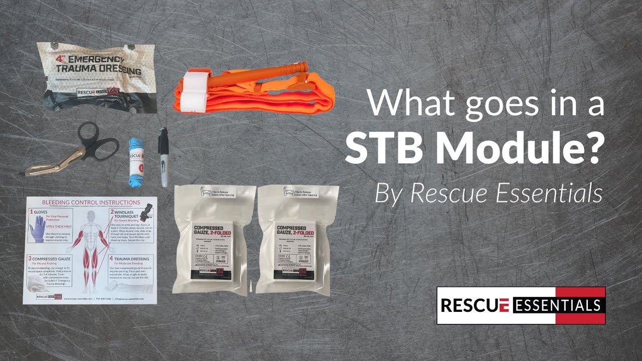 What goes in a Stop the Bleed Kit?