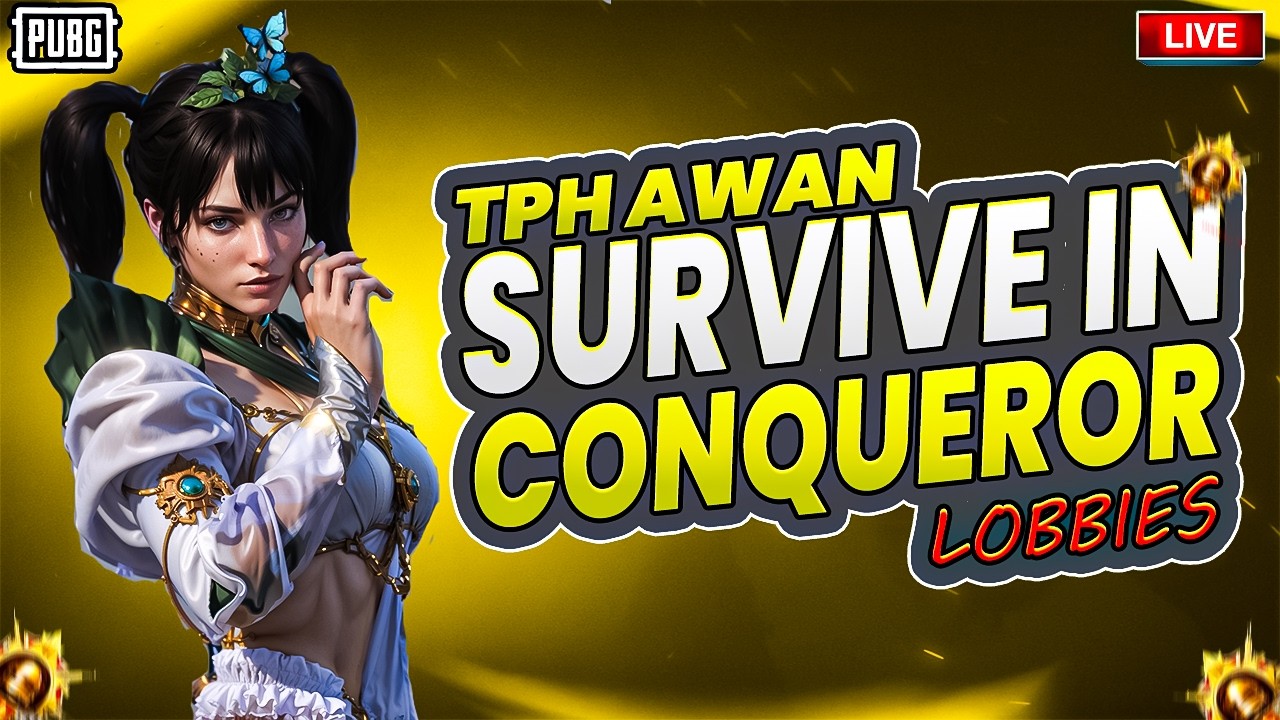 NON-STOP CONQUEROR RANK PUSH 🪐 PUBG Mobile