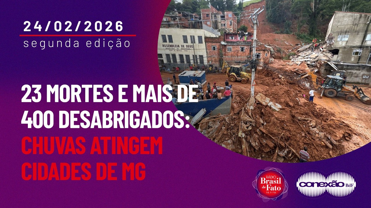 23 mortes e mais de 400 desabrigados: chuvas atingem cidades de MG | Conexão BdF - 2ª Edição