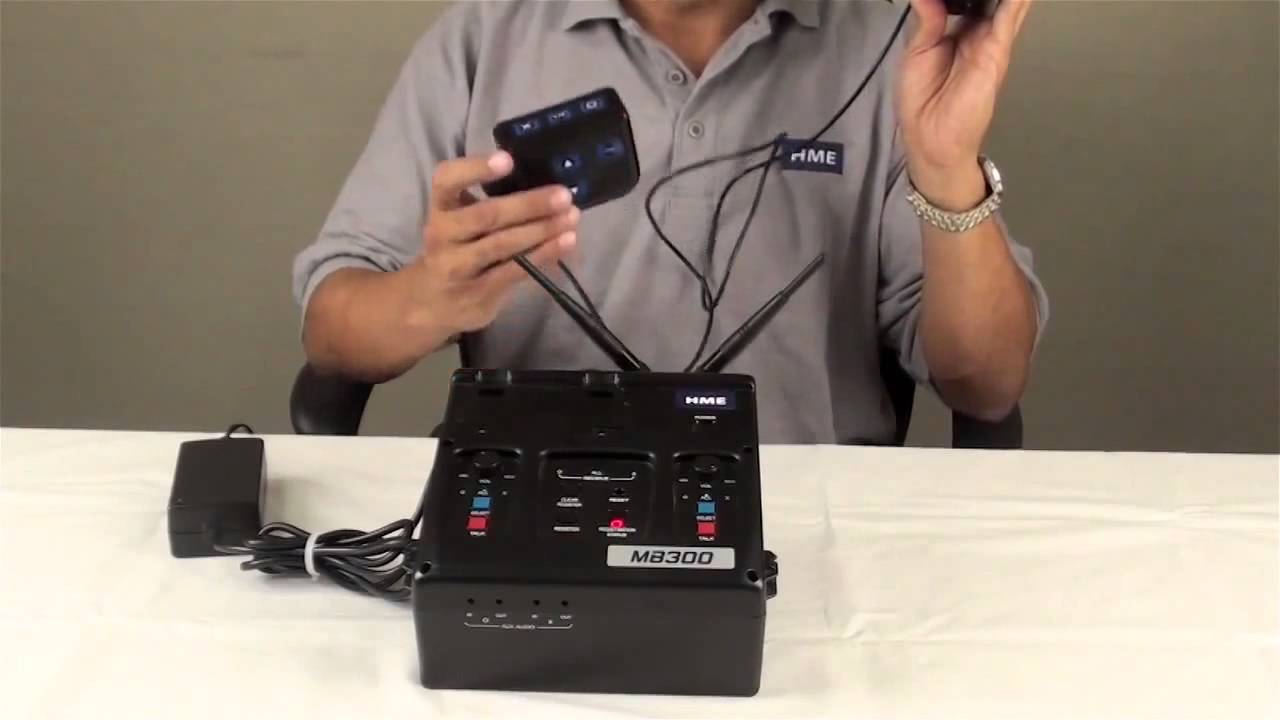 Audio   HME How To Register Beltpack