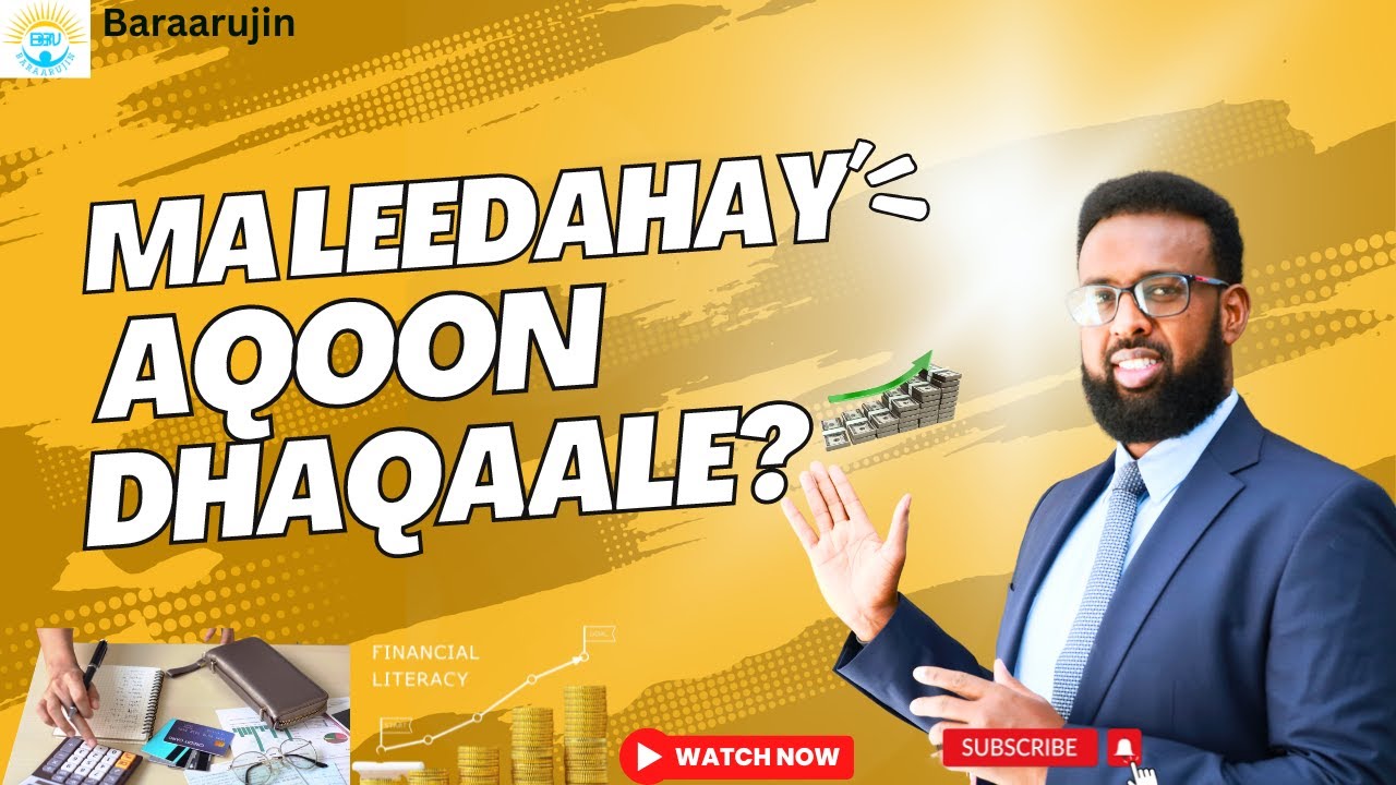 SIDA LOO BARTO MAARAYNTA DHAQAALAHA-HOW TO CONTROL FINANCIAL EMOTION