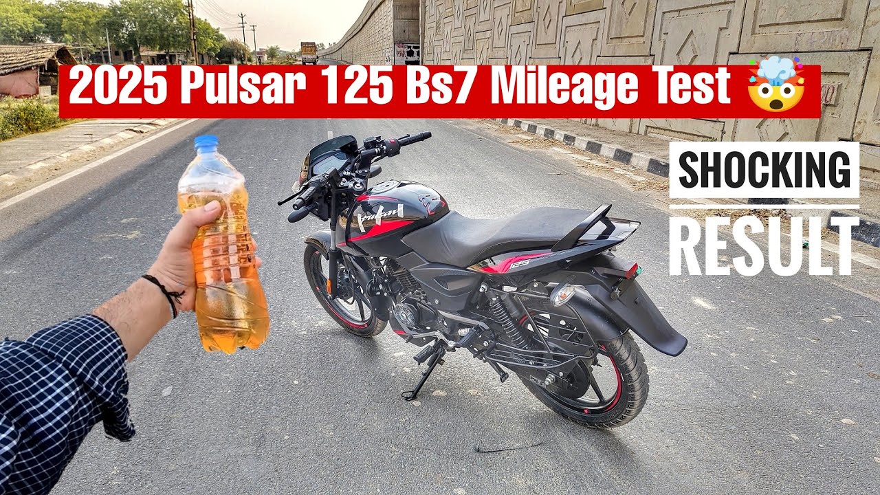 2025 Bajaj Pulsar 125 Bs7 Mileage Test | कितना देती है सच में ? | Shocking Results 🤯 |