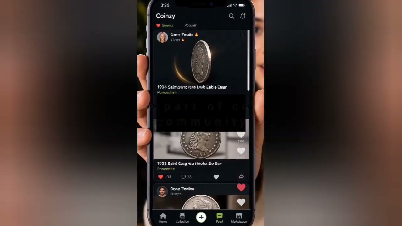 Join Community of Coin Collectors on Coinzy 🙂