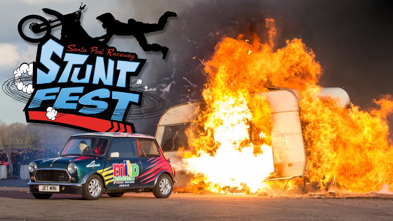 Stunt Fest 2015 Highlights at Santa Pod Raceway