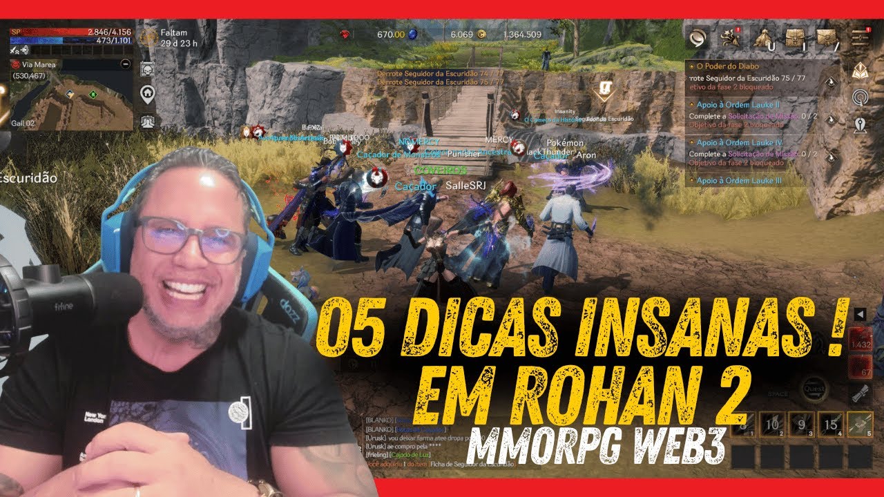 ROHAN 2 AS 05 DICAS INSANAS PARA VOCÊ POTENCIALIZAR SUA PROGRESSÃO NESSE LANÇAMENTO GLOBAL