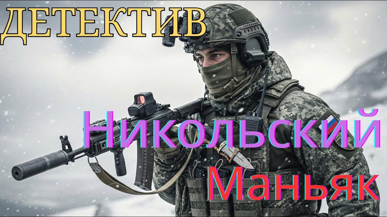 АУДИОКНИГА ПОЛНОСТЬЮ ✅ Никольский Маньяк. ДЕТЕКТИВ