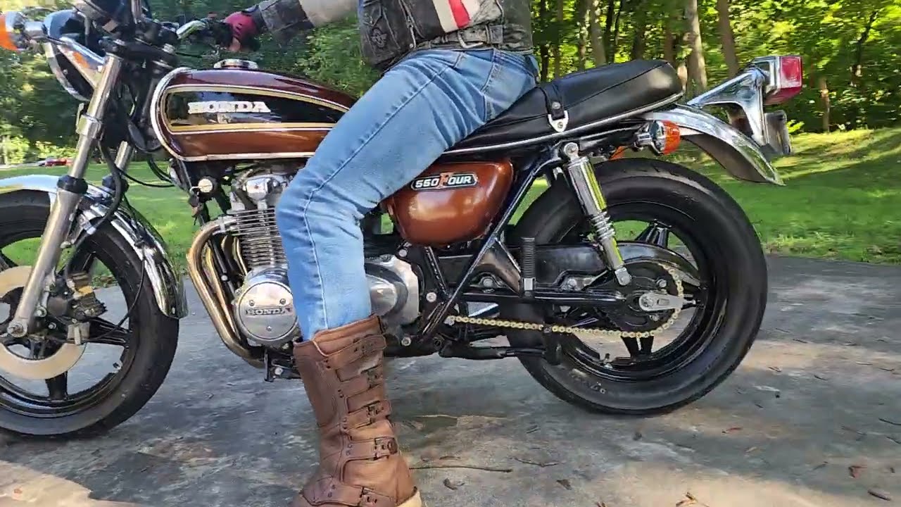 AWESOME 1974 HONDA CB550K FOUR RESTO-MOD