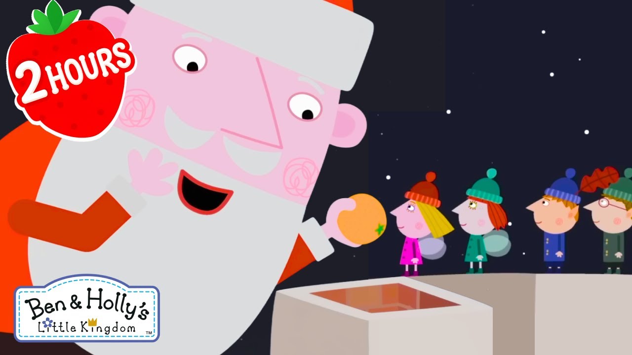 🎄Delivering Toys to Father Christmas! | Ben and Holly's Little Kingdom | Cartoons For Kids