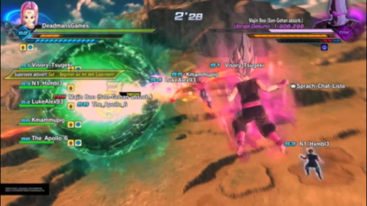 Dragonball Xenoverse 2 Majin Buu (Gohan Absorbed) Lite Raid