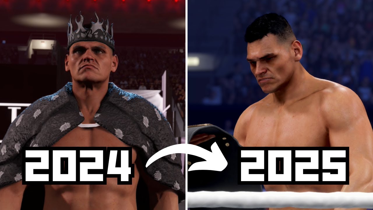 Я забронировал следующий год карьеры Гюнтера в WWE (WWE 2K24)
