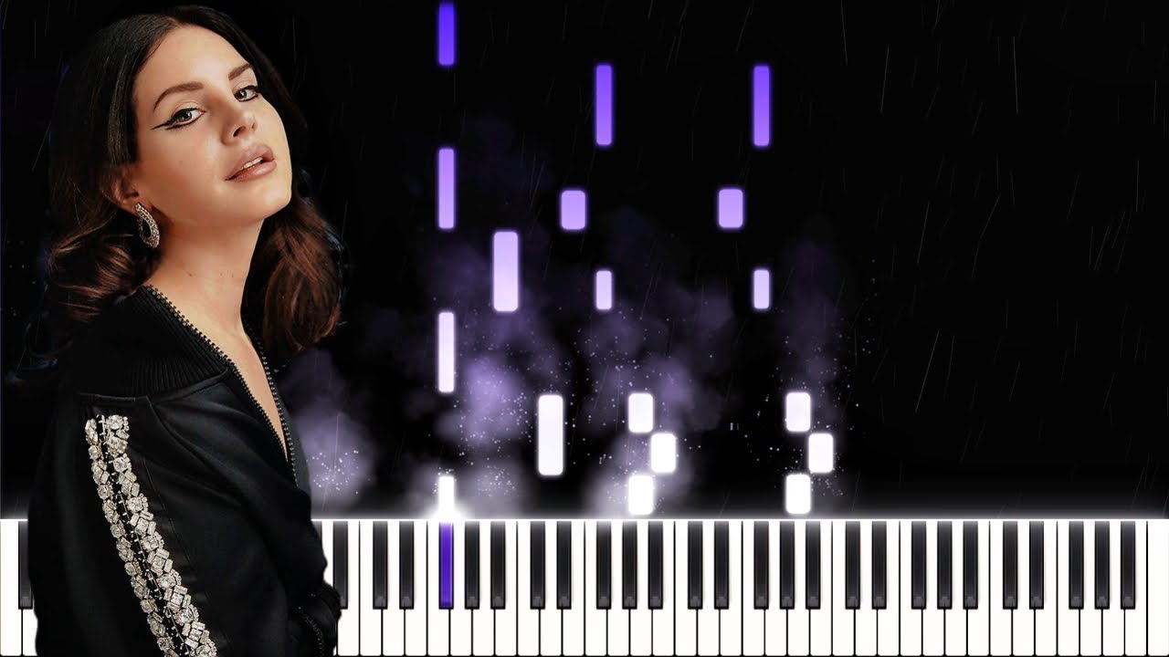 Lana Del Rey - Cinnamon Girl | Piano Instrumental Cover