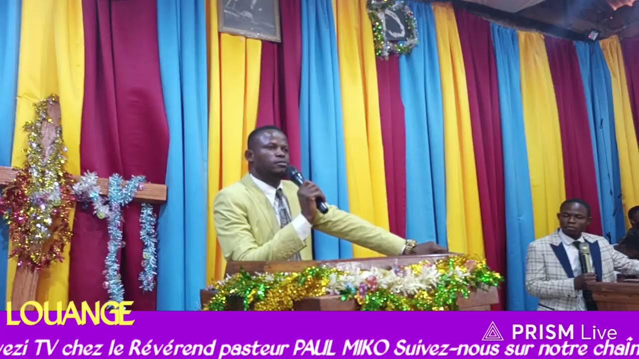 Live streaming of GOSHEN TABERNACLE DE KAWAMA KOLWEZI TV