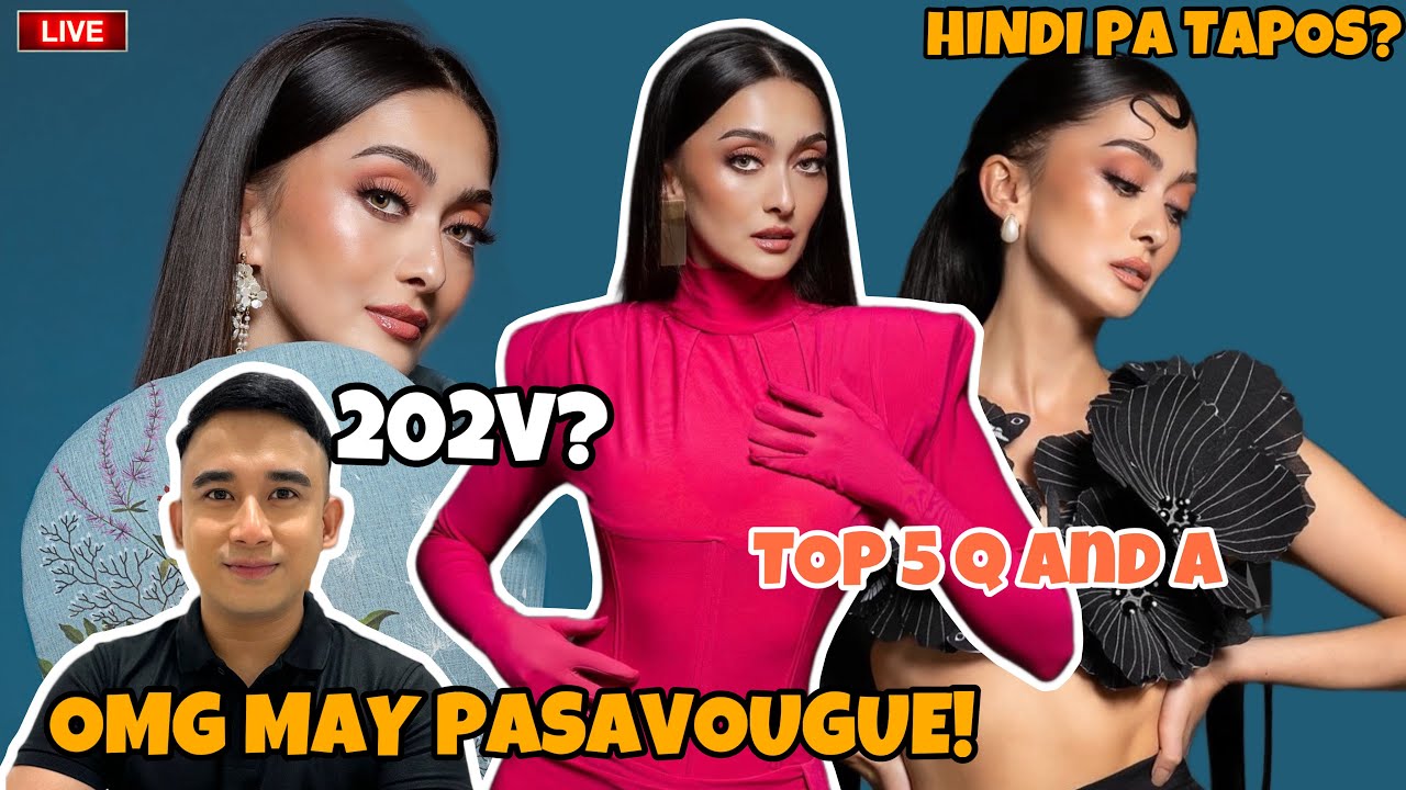LIVE CHAT WITH MISS VICTORIA VELASQUEZ VINCENT.