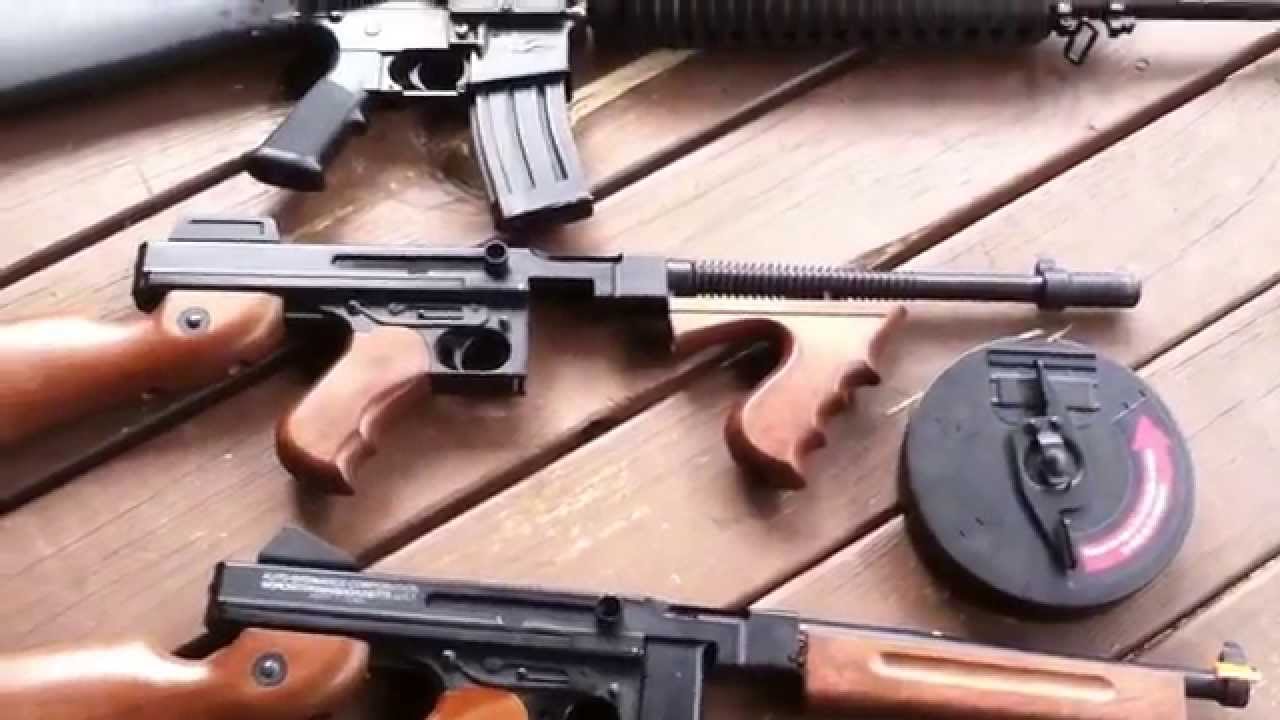 Airsoft gun collection